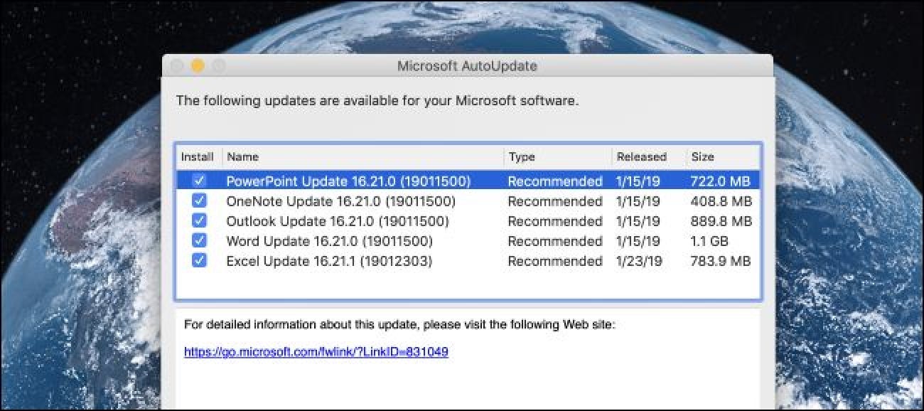 deactivate office update for mac